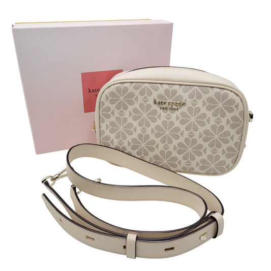 【中古品】【レディース】 PXR00075 SPADE FLOWER SHOULDER BAG スペード フラワー ショルダー バッグ カバン 鞄 188-260102-cs-12-izu カラー：ベージュ 万代Net店