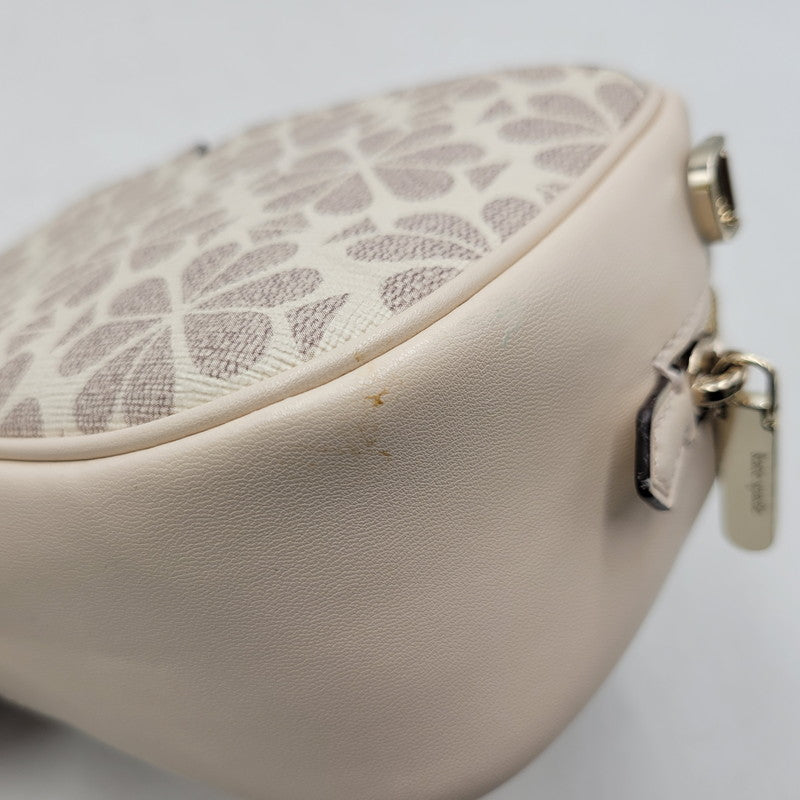 【中古品】【レディース】 PXR00075 SPADE FLOWER SHOULDER BAG スペード フラワー ショルダー バッグ カバン 鞄 188-260102-cs-12-izu カラー：ベージュ 万代Net店