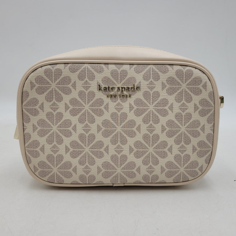 【中古品】【レディース】 PXR00075 SPADE FLOWER SHOULDER BAG スペード フラワー ショルダー バッグ カバン 鞄 188-260102-cs-12-izu カラー：ベージュ 万代Net店