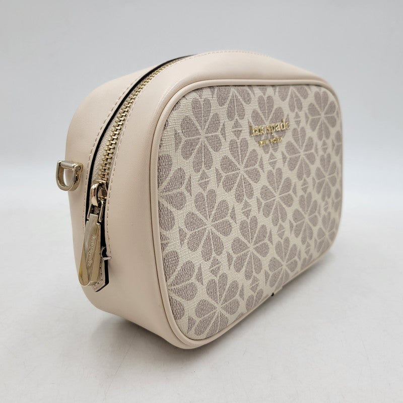 【中古品】【レディース】 PXR00075 SPADE FLOWER SHOULDER BAG スペード フラワー ショルダー バッグ カバン 鞄 188-260102-cs-12-izu カラー：ベージュ 万代Net店