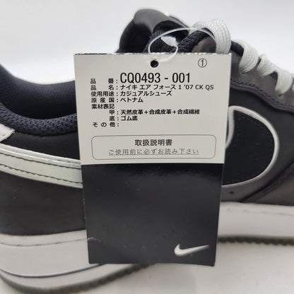 【中古美品】【メンズ】 NIKE×COLIN KAEPERNICK ナイキ×コリン キャパニック CQ0493-001 AIR FORCE 1 LOW エアフォース ワン ロー スニーカー シューズ 靴 160-251002-cs-10-izu サイズ：27cm カラー：BLACK/WHITE 万代Net店