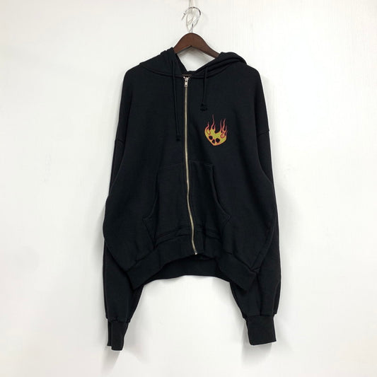 【中古品】【メンズ】 TOY DEVIL トイデビル TD25SSCEMZH3 DEVIL ZIP デビル ジップ HOODIE-FIRE DEVIL SK フーディ ファイアー デビル トップス パーカー 140-251004-ya-11-izu サイズ：3 カラー：BLACK 万代Net店