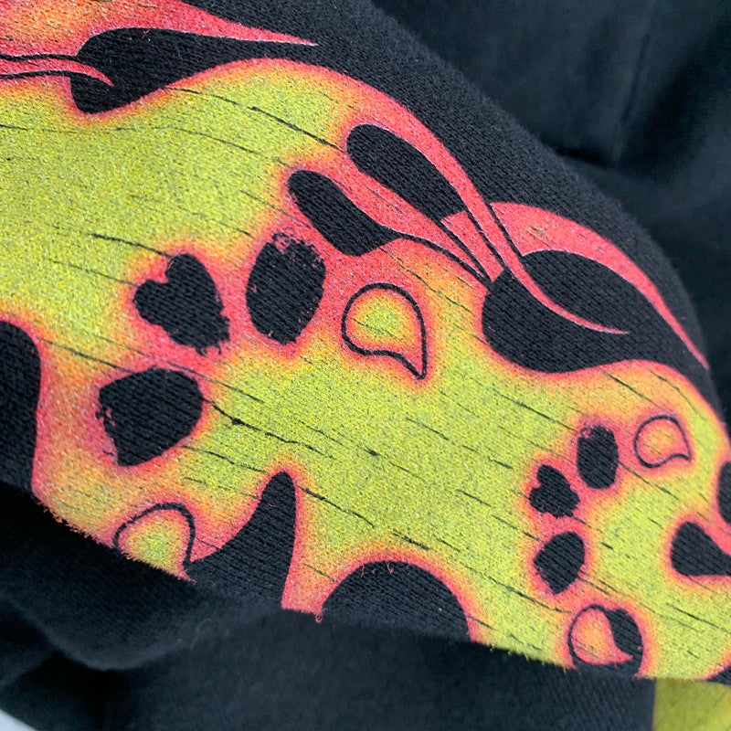 【中古品】【メンズ】 TOY DEVIL トイデビル TD25SSCEMZH3 DEVIL ZIP デビル ジップ HOODIE-FIRE DEVIL SK フーディ ファイアー デビル トップス パーカー 140-251004-ya-11-izu サイズ：3 カラー：BLACK 万代Net店