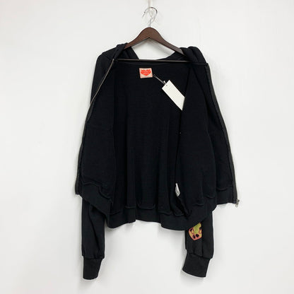 【中古品】【メンズ】 TOY DEVIL トイデビル TD25SSCEMZH3 DEVIL ZIP デビル ジップ HOODIE-FIRE DEVIL SK フーディ ファイアー デビル トップス パーカー 140-251004-ya-11-izu サイズ：3 カラー：BLACK 万代Net店