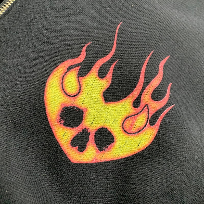 【中古品】【メンズ】 TOY DEVIL トイデビル TD25SSCEMZH3 DEVIL ZIP デビル ジップ HOODIE-FIRE DEVIL SK フーディ ファイアー デビル トップス パーカー 140-251004-ya-11-izu サイズ：3 カラー：BLACK 万代Net店