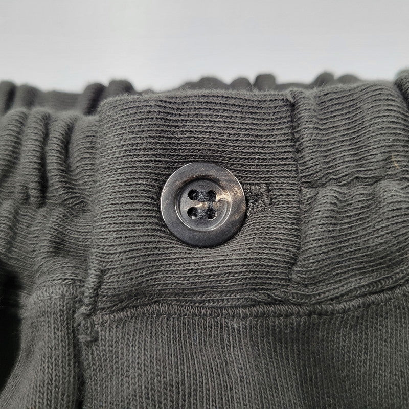 【中古美品】【メンズ】 ANCELLM アンセルム SWITCHING SMOOTH KNIT PANTS ANC-PT90 スイッチング スムース ニット パンツ ボトムス 151-251004-as-04-izu サイズ：2 カラー：ブラック 万代Net店