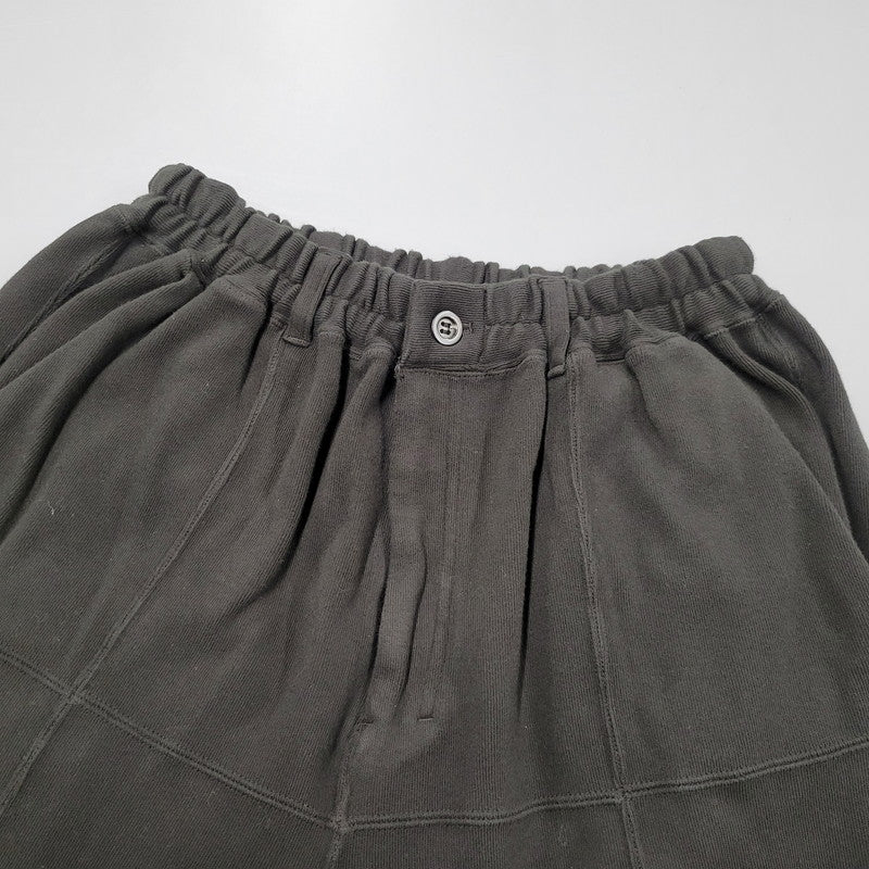 【中古美品】【メンズ】 ANCELLM アンセルム SWITCHING SMOOTH KNIT PANTS ANC-PT90 スイッチング スムース ニット パンツ ボトムス 151-251004-as-04-izu サイズ：2 カラー：ブラック 万代Net店