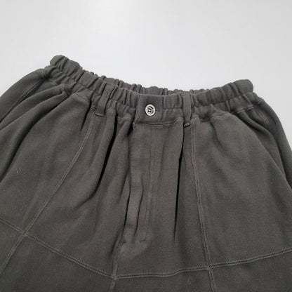 【中古美品】【メンズ】 ANCELLM アンセルム SWITCHING SMOOTH KNIT PANTS ANC-PT90 スイッチング スムース ニット パンツ ボトムス 151-251004-as-04-izu サイズ：2 カラー：ブラック 万代Net店