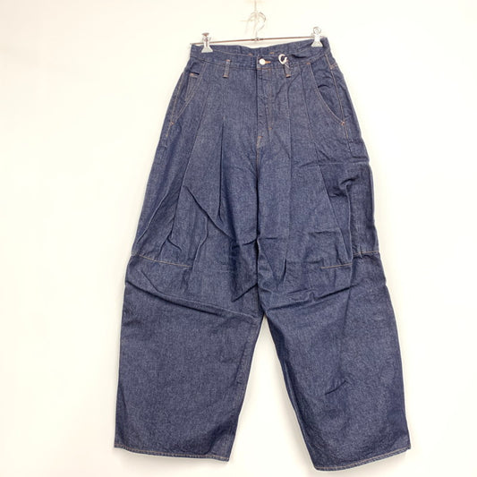 【中古美品】【メンズ】 SHINYAKOZUKA シンヤコヅカ 2502SK35 25AW ORDINARY CITY BAGGY オーディナリー シティ バギー デニム ズボン ボトムス 151-251004-ya-09-izu サイズ：M カラー：インディゴ 万代Net店