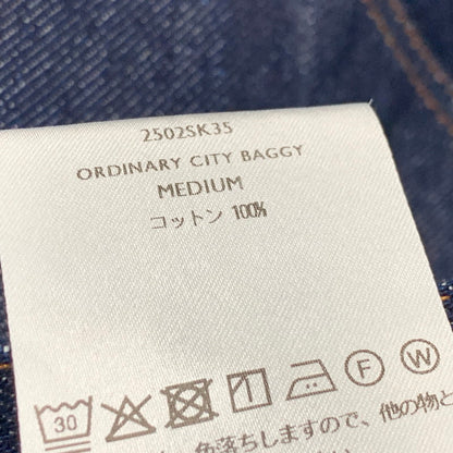 【中古美品】【メンズ】 SHINYAKOZUKA シンヤコヅカ 2502SK35 25AW ORDINARY CITY BAGGY オーディナリー シティ バギー デニム ズボン ボトムス 151-251004-ya-09-izu サイズ：M カラー：インディゴ 万代Net店
