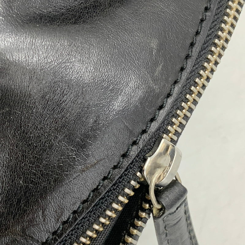 【中古品】【メンズ/レディース】 Daniel&Bob ダニエル&ボブ GIANNI RODI LEATHER BODY BAG ジャンニ ロディ レザー ボディ バッグ 鞄 カバン 188-251004-ay-04-izu カラー：ブラック 万代Net店