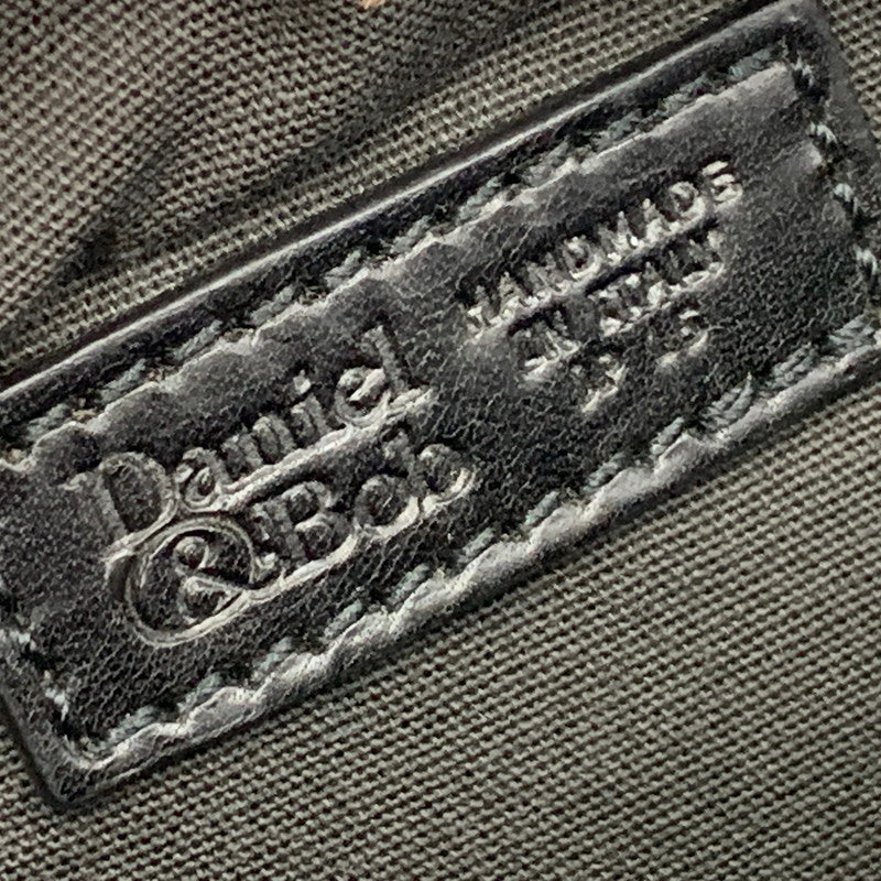 【中古品】【メンズ/レディース】 Daniel&Bob ダニエル&ボブ GIANNI RODI LEATHER BODY BAG ジャンニ ロディ レザー ボディ バッグ 鞄 カバン 188-251004-ay-04-izu カラー：ブラック 万代Net店
