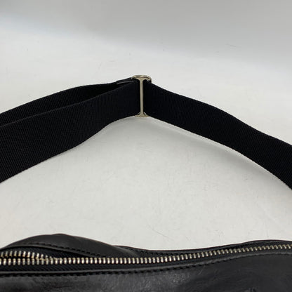 【中古品】【メンズ/レディース】 Daniel&Bob ダニエル&ボブ GIANNI RODI LEATHER BODY BAG ジャンニ ロディ レザー ボディ バッグ 鞄 カバン 188-251004-ay-04-izu カラー：ブラック 万代Net店