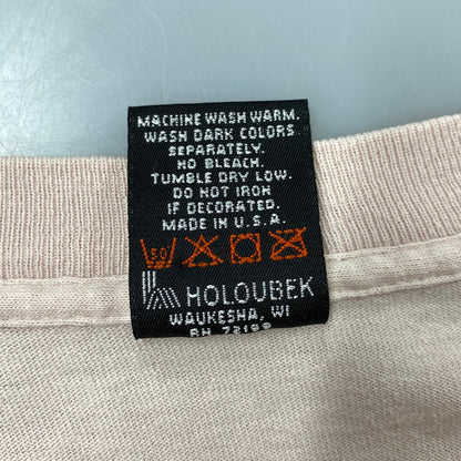 【中古品】【メンズ】 HARLEY DAVIDSON ハーレーダビッドソン c1996 WISCONSIN SS TEE ショートスリーブ Tシャツ USA製 両シングル 半袖 トップス 146-260607-as-29-izu サイズ：XL カラー：ピンク系 万代Net店