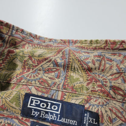 【中古品】【メンズ】 CALDWELL BATIK PATTERN OPEN COLLAR SS SHIRT バティック パターン オープン カラー ショートスリーブ シャツ 半袖 トップス 146-251007-as-02-izu サイズ：XL カラー：マルチカラー 万代Net店