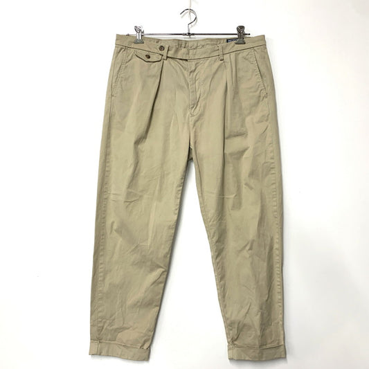 【中古品】【メンズ】 MICRO HOMEYCOMB WEAVE マイクロ ハニカム ウィーブ CHINO PANTS チノ パンツ ボトムス ズボン 158-260110-cs-07-izu サイズ：36×32 カラー：ベージュ 万代Net店