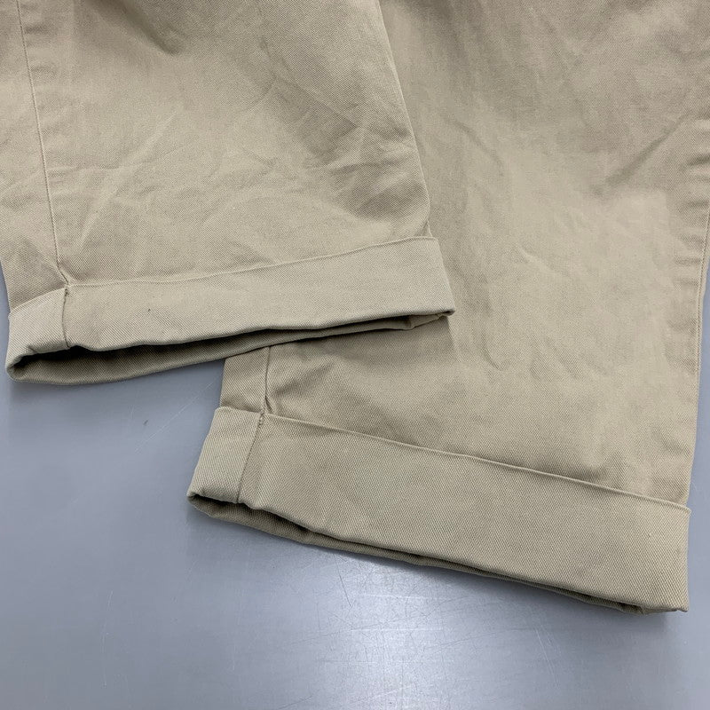 【中古品】【メンズ】 MICRO HOMEYCOMB WEAVE マイクロ ハニカム ウィーブ CHINO PANTS チノ パンツ ボトムス ズボン 158-260110-cs-07-izu サイズ：36×32 カラー：ベージュ 万代Net店