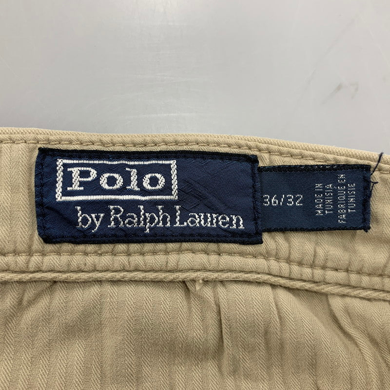 【中古品】【メンズ】 MICRO HOMEYCOMB WEAVE マイクロ ハニカム ウィーブ CHINO PANTS チノ パンツ ボトムス ズボン 158-260110-cs-07-izu サイズ：36×32 カラー：ベージュ 万代Net店