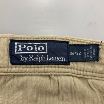【中古品】【メンズ】 MICRO HOMEYCOMB WEAVE マイクロ ハニカム ウィーブ CHINO PANTS チノ パンツ ボトムス ズボン 158-260110-cs-07-izu サイズ：36×32 カラー：ベージュ 万代Net店