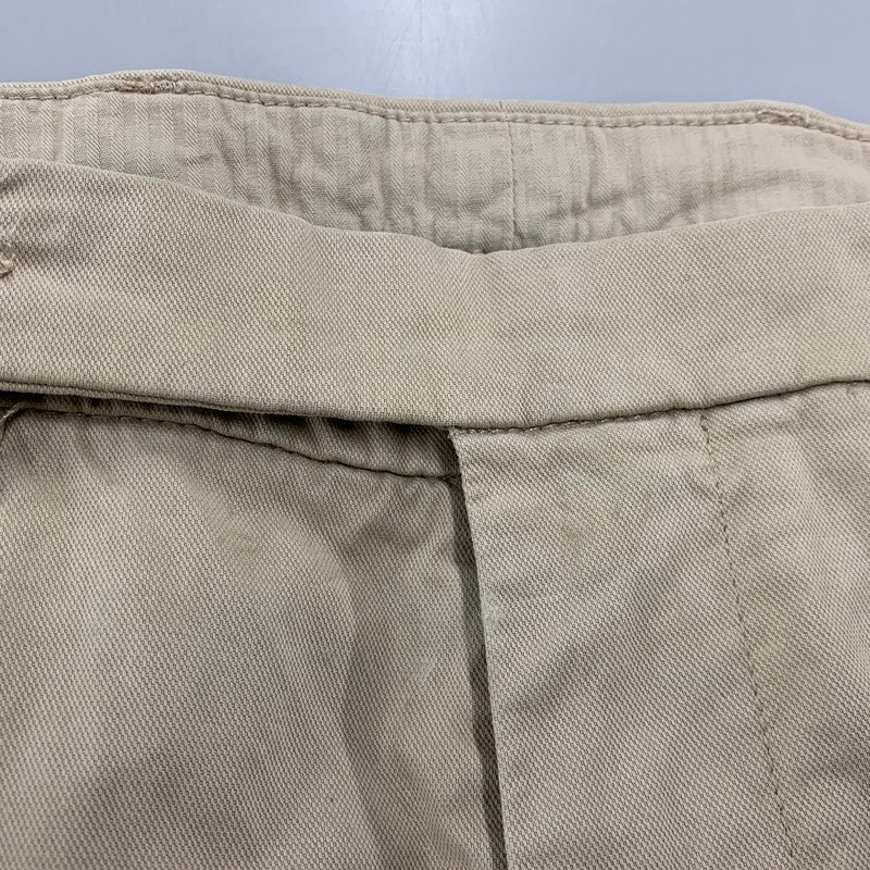 【中古品】【メンズ】 MICRO HOMEYCOMB WEAVE マイクロ ハニカム ウィーブ CHINO PANTS チノ パンツ ボトムス ズボン 158-260110-cs-07-izu サイズ：36×32 カラー：ベージュ 万代Net店