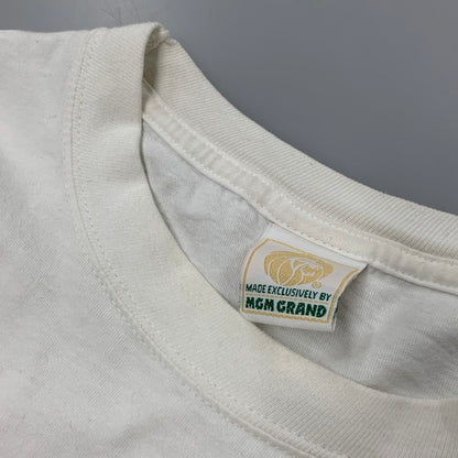 【中古品】【メンズ】 MGM GRAND グランド USA製 c1993 90S WIZARD OF OZ ウィザード オブ オズ SS TEE ショートスリーブ Ｔシャツ トップス 半袖 146-251004-ya-13-izu サイズ：L カラー：白 万代Net店