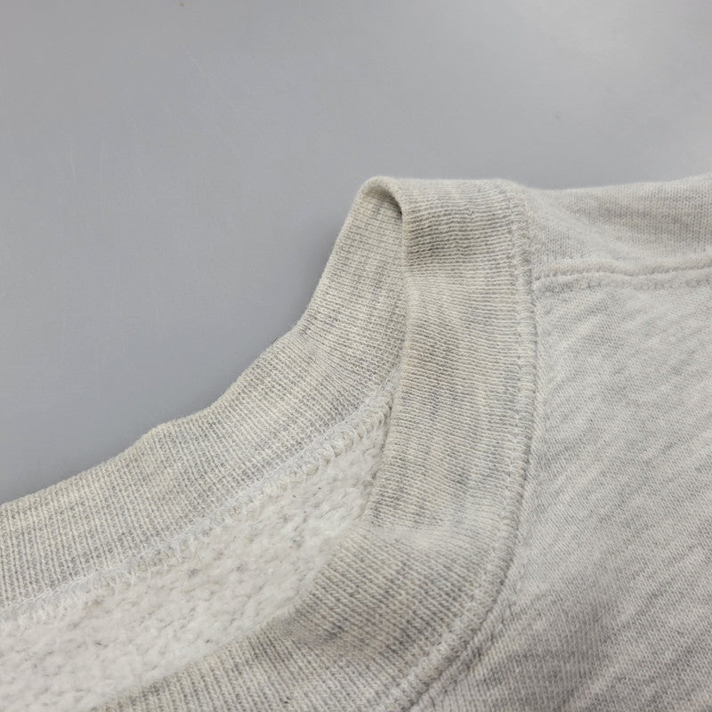 【現状渡し品】【メンズ】 RUSSELL ATHLETIC ラッセルアスレティック WILSON COLLEGE CREWNECK SWEATSHIRT クルーネック スウェットシャツ USA製 トレーナー 長袖 トップス 146-251007-as-05-izu サイズ：XL カラー：グレー 万代Net店