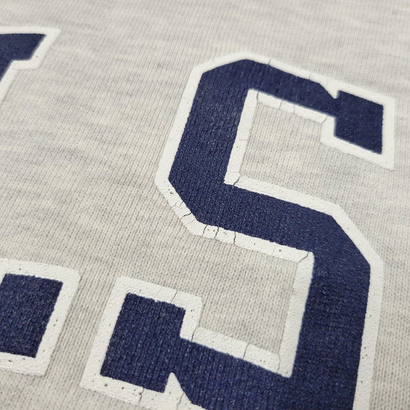 【現状渡し品】【メンズ】 RUSSELL ATHLETIC ラッセルアスレティック WILSON COLLEGE CREWNECK SWEATSHIRT クルーネック スウェットシャツ USA製 トレーナー 長袖 トップス 146-251007-as-05-izu サイズ：XL カラー：グレー 万代Net店