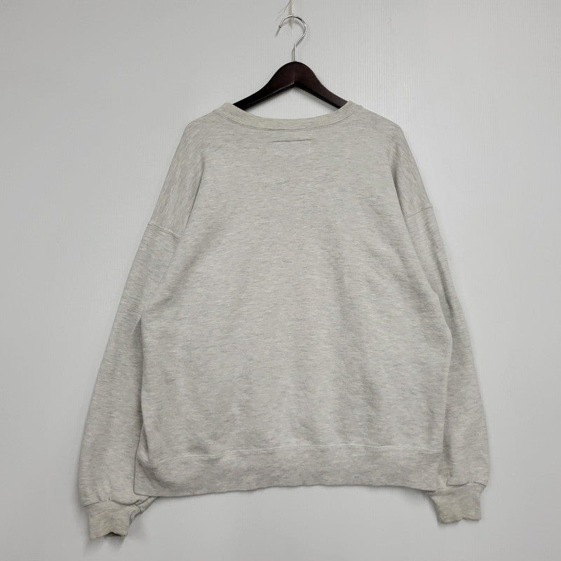 【現状渡し品】【メンズ】 RUSSELL ATHLETIC ラッセルアスレティック WILSON COLLEGE CREWNECK SWEATSHIRT クルーネック スウェットシャツ USA製 トレーナー 長袖 トップス 146-251007-as-05-izu サイズ：XL カラー：グレー 万代Net店