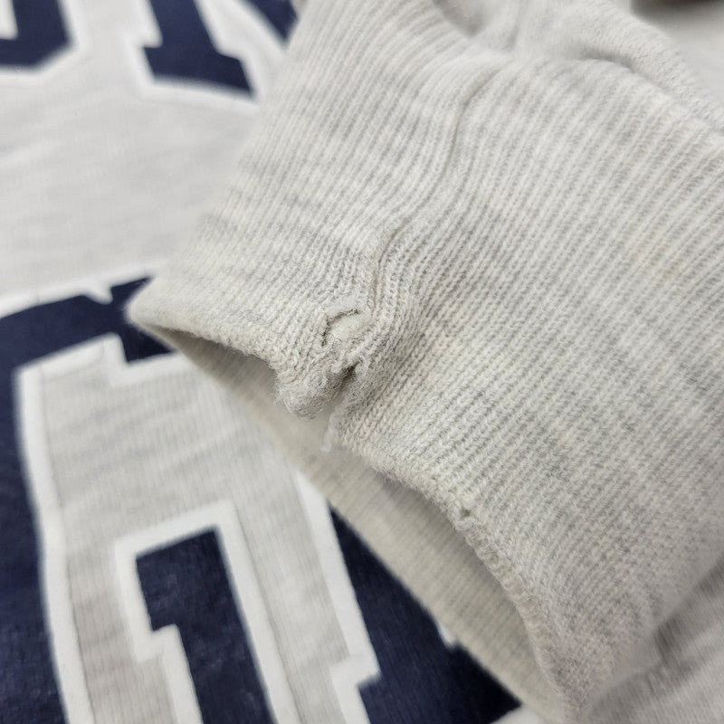 【現状渡し品】【メンズ】 RUSSELL ATHLETIC ラッセルアスレティック WILSON COLLEGE CREWNECK SWEATSHIRT クルーネック スウェットシャツ USA製 トレーナー 長袖 トップス 146-251007-as-05-izu サイズ：XL カラー：グレー 万代Net店