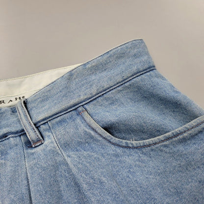 【中古品】【メンズ】 FARAH ファーラー FR0302-M4002 2 TUCK WIDE TAPERED PANTS ツータック ワイド テーパード パンツ ボトムス ズボン 152-260110-cs-02-izu サイズ：34×30 カラー：ライトインディゴ 万代Net店