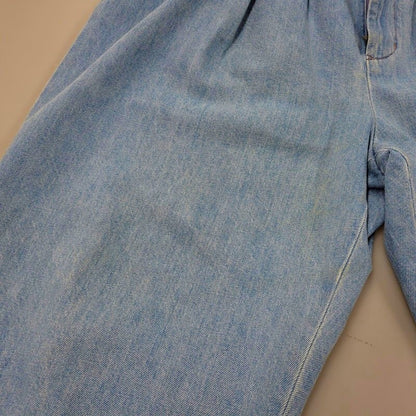 【中古品】【メンズ】 FARAH ファーラー FR0302-M4002 2 TUCK WIDE TAPERED PANTS ツータック ワイド テーパード パンツ ボトムス ズボン 152-260110-cs-02-izu サイズ：34×30 カラー：ライトインディゴ 万代Net店