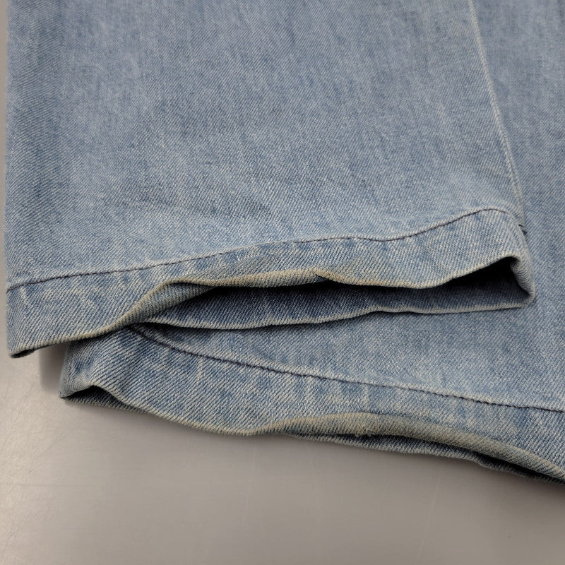 【中古品】【メンズ】 FARAH ファーラー FR0302-M4002 2 TUCK WIDE TAPERED PANTS ツータック ワイド テーパード パンツ ボトムス ズボン 152-260110-cs-02-izu サイズ：34×30 カラー：ライトインディゴ 万代Net店