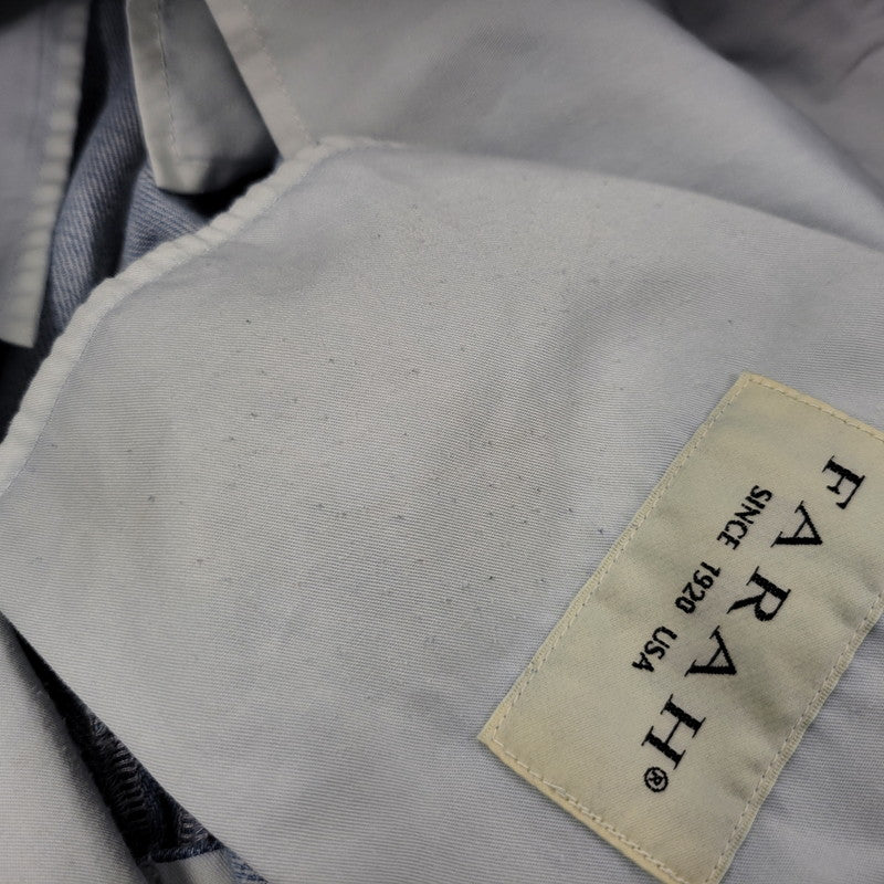 【中古品】【メンズ】 FARAH ファーラー FR0302-M4002 2 TUCK WIDE TAPERED PANTS ツータック ワイド テーパード パンツ ボトムス ズボン 152-260110-cs-02-izu サイズ：34×30 カラー：ライトインディゴ 万代Net店