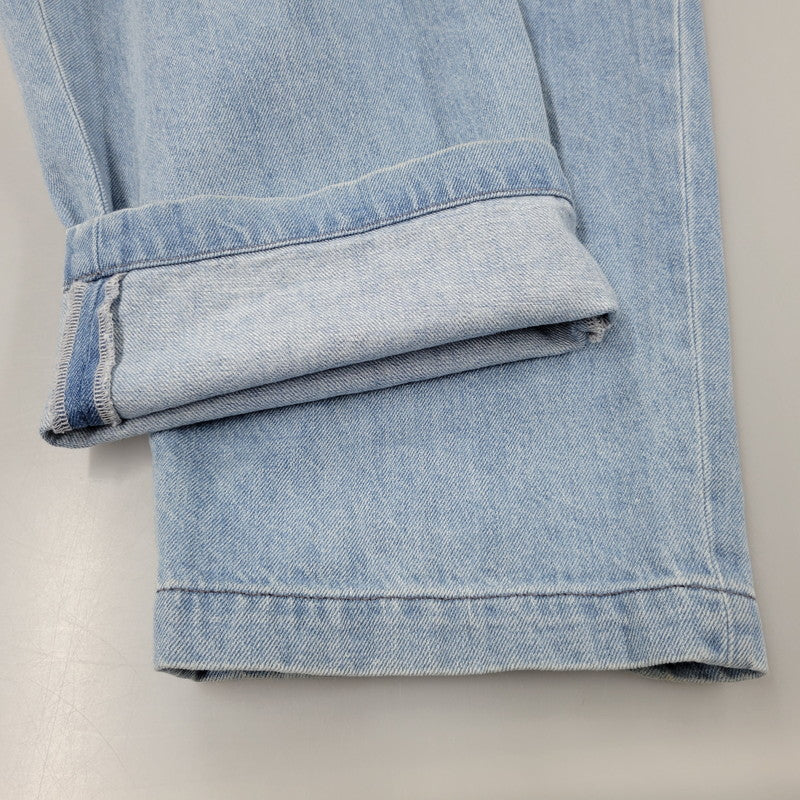 【中古品】【メンズ】 FARAH ファーラー FR0302-M4002 2 TUCK WIDE TAPERED PANTS ツータック ワイド テーパード パンツ ボトムス ズボン 152-260110-cs-02-izu サイズ：34×30 カラー：ライトインディゴ 万代Net店