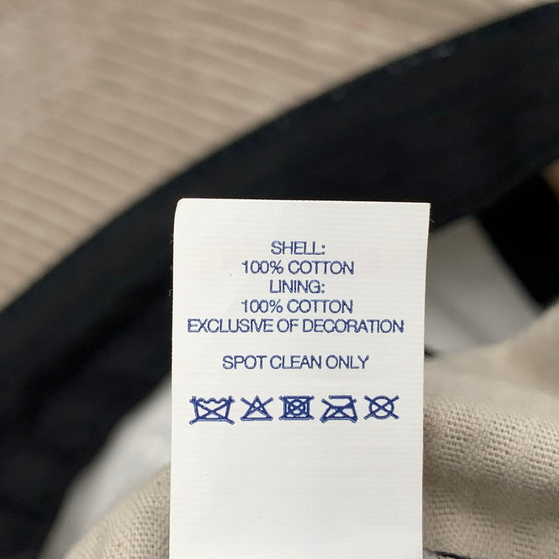 【中古品】【メンズ/レディース】 Supreme シュプリーム 24AW CORDUROY S LOGO 6-PANEL CAP STONE コーデュロイ Sロゴ 6パネル キャップ 185-251003-km-04-izu サイズ：フリー カラー：STONE 万代Net店