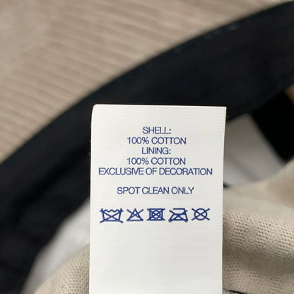 【中古品】【メンズ/レディース】 Supreme シュプリーム 24AW CORDUROY S LOGO 6-PANEL CAP STONE コーデュロイ Sロゴ 6パネル キャップ 185-251003-km-04-izu サイズ：フリー カラー：STONE 万代Net店