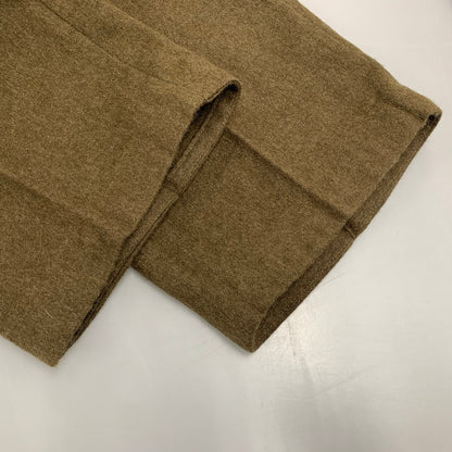 【中古品】【メンズ】 FRENCH ARMY フレンチ アーミー 50S-60S 50-60年代 MILITARY TUCK WOOL PANTS ミリタリー タック ウール パンツ ボトムス ズボン 157-251005-cs-01-izu サイズ：不明 カラー：オリーブ 万代Net店