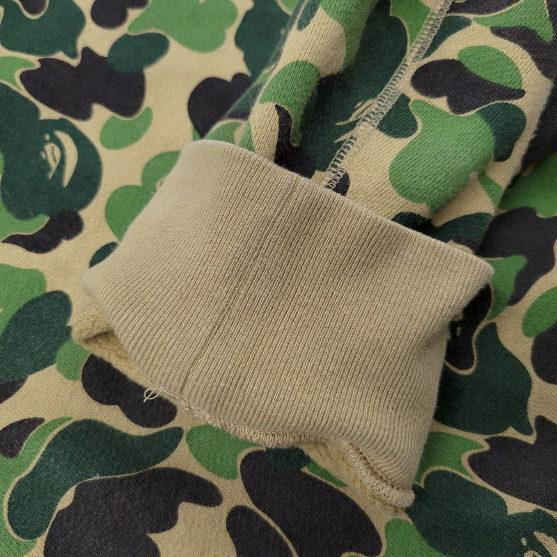 【中古品】【メンズ】 A BATHING APE アベイシングエイプ ABC CAMO SEPARATE SHARK FULL ZIP HOODIE 001ZPK701011F カモ セパレート シャーク フルジップ フーディー パーカー 長袖 トップス 142-251004-as-12-izu サイズ：2XL カラー：マルチカラー 万代Net店