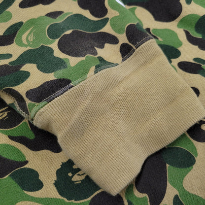 【中古品】【メンズ】 A BATHING APE アベイシングエイプ ABC CAMO SEPARATE SHARK FULL ZIP HOODIE 001ZPK701011F カモ セパレート シャーク フルジップ フーディー パーカー 長袖 トップス 142-251004-as-12-izu サイズ：2XL カラー：マルチカラー 万代Net店