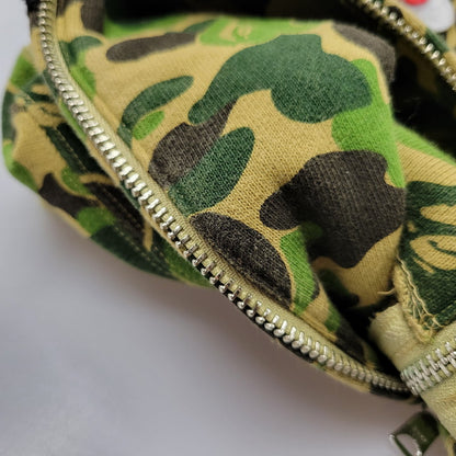 【中古品】【メンズ】 A BATHING APE アベイシングエイプ ABC CAMO SEPARATE SHARK FULL ZIP HOODIE 001ZPK701011F カモ セパレート シャーク フルジップ フーディー パーカー 長袖 トップス 142-251004-as-12-izu サイズ：2XL カラー：マルチカラー 万代Net店