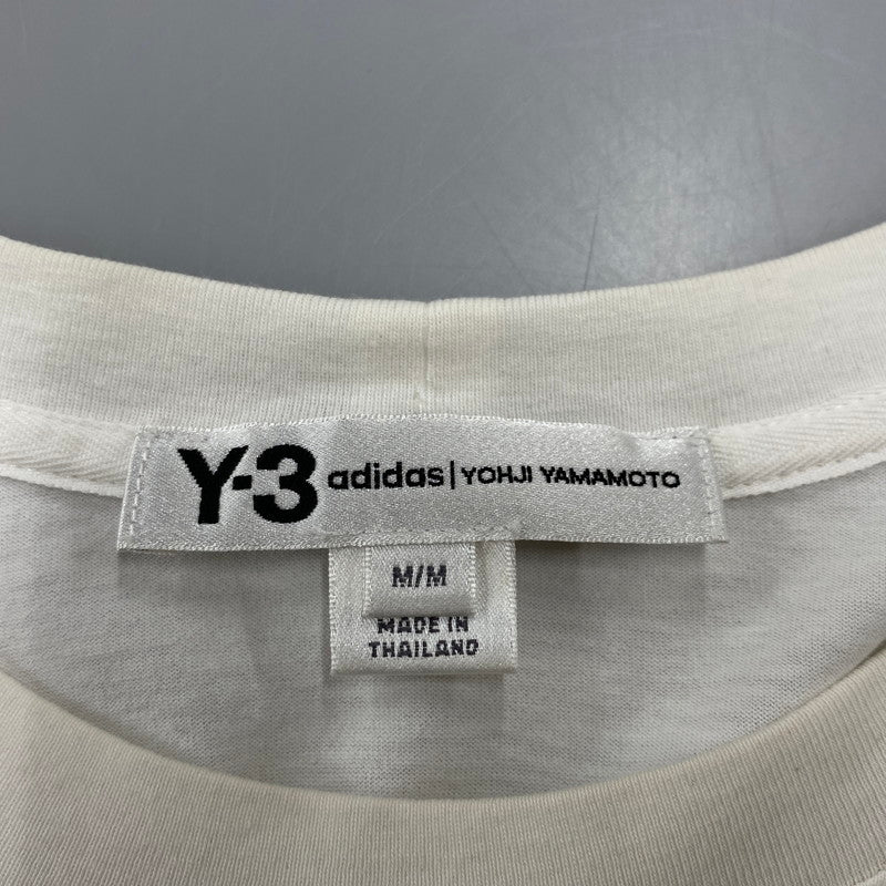 【中古品】【メンズ】 Y-3 ワイスリー CY6970 18SS M SS ショートスリーブ TEE Ｔシャツ STREET ストリート トップス 半袖 140-251017-ya-04-izu サイズ：M カラー：WHITE 万代Net店