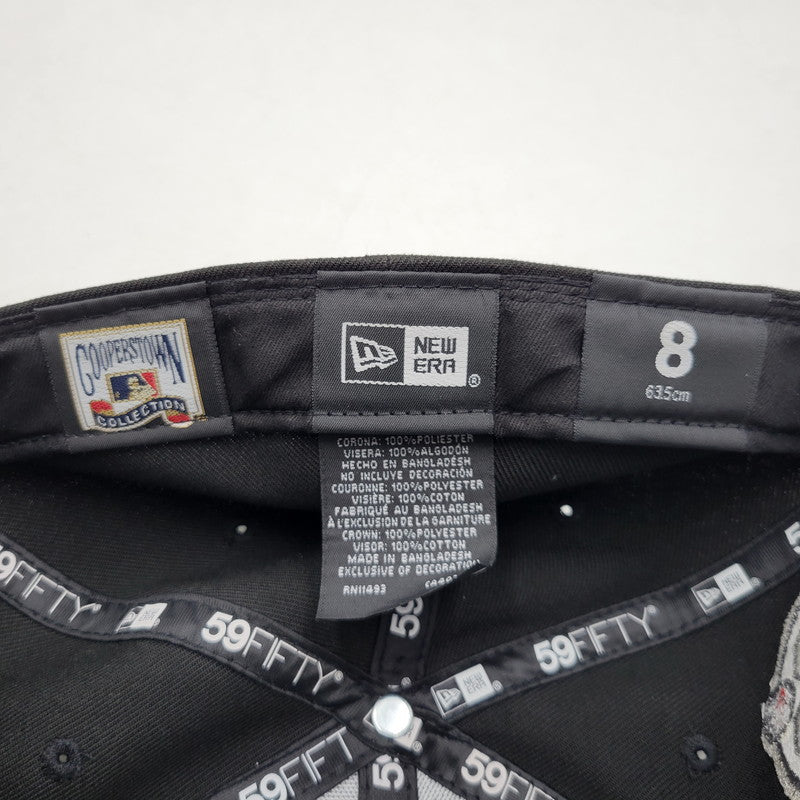 【中古品】【メンズ/レディース】 NEW ERA ニューエラ 59FIFTY NEW YORK METS 60ANNIVERSARY BB CAP ニューヨーク メッツ ベースボールキャップ 帽子 185-251028-as-35-izu サイズ：8（63.5cm） カラー：ブラック×イエロー 万代Net店