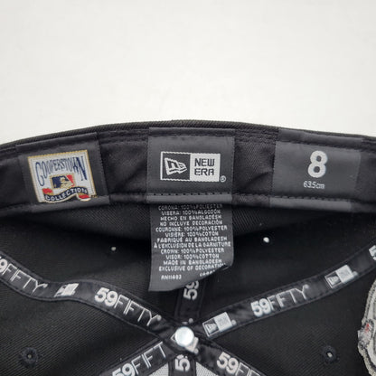 【中古品】【メンズ/レディース】 NEW ERA ニューエラ 59FIFTY NEW YORK METS 60ANNIVERSARY BB CAP ニューヨーク メッツ ベースボールキャップ 帽子 185-251028-as-35-izu サイズ：8（63.5cm） カラー：ブラック×イエロー 万代Net店