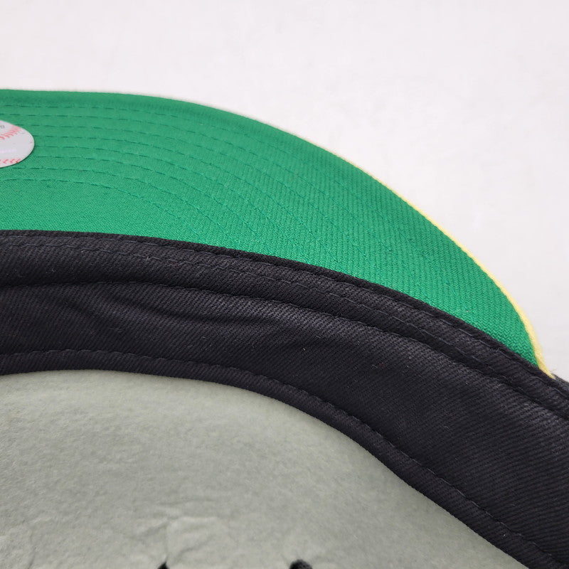 【中古品】【メンズ/レディース】 NEW ERA ニューエラ 59FIFTY NEW YORK METS 60ANNIVERSARY BB CAP ニューヨーク メッツ ベースボールキャップ 帽子 185-251028-as-35-izu サイズ：8（63.5cm） カラー：ブラック×イエロー 万代Net店