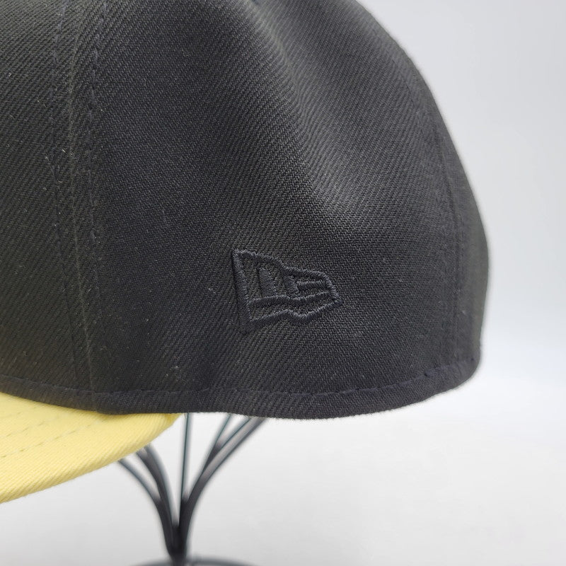 【中古品】【メンズ/レディース】 NEW ERA ニューエラ 59FIFTY NEW YORK METS 60ANNIVERSARY BB CAP ニューヨーク メッツ ベースボールキャップ 帽子 185-251028-as-35-izu サイズ：8（63.5cm） カラー：ブラック×イエロー 万代Net店