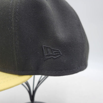 【中古品】【メンズ/レディース】 NEW ERA ニューエラ 59FIFTY NEW YORK METS 60ANNIVERSARY BB CAP ニューヨーク メッツ ベースボールキャップ 帽子 185-251028-as-35-izu サイズ：8（63.5cm） カラー：ブラック×イエロー 万代Net店
