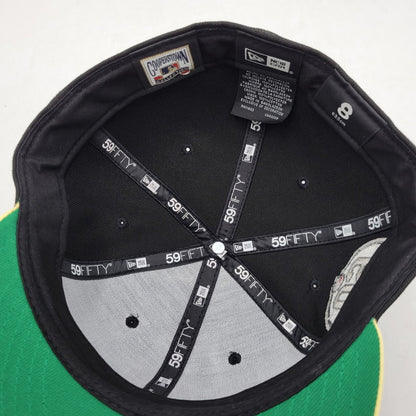 【中古品】【メンズ/レディース】 NEW ERA ニューエラ 59FIFTY NEW YORK METS 60ANNIVERSARY BB CAP ニューヨーク メッツ ベースボールキャップ 帽子 185-251028-as-35-izu サイズ：8（63.5cm） カラー：ブラック×イエロー 万代Net店