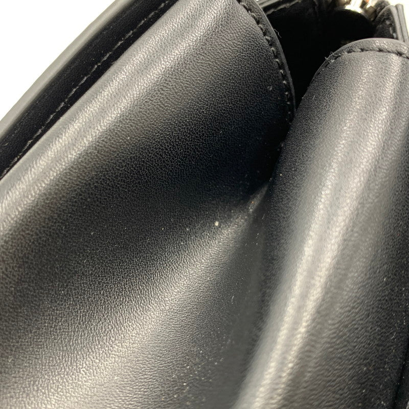 【中古品】【レディース】 35F5S6AS2B MK SIGNATURE エムケー シグネチャー MARILYN SATCHEL MEDIUM 2WAY HAND BAG マリリン サッチェル　ミディアム ツーウェイ ハンドバッグ カバン 鞄 188-251005-cs-09-izu カラー：ブラック×ダークグレー 万代Net店