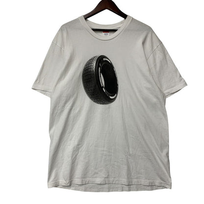 【中古品】【メンズ】 20AW TIRE TEE WHITE タイヤ プリント 半袖 Tシャツ　 149-251003-km-02-izu サイズ：L カラー：ホワイト 万代Net店