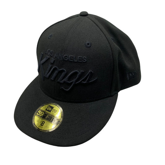 【中古品】【メンズ/レディース】 LOS ANGELES KINGS CAP ロサンゼルス キングス キャップ 帽子 185-260104-yn-07-izu サイズ：8(63.5cm) カラー：ブラック 万代Net店